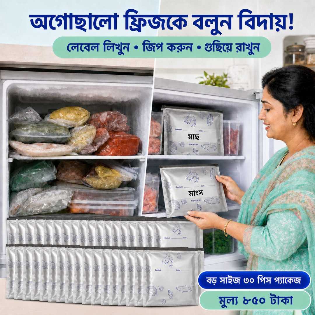Aluminium Foil Storage Bag,
 Zipper Storage Bag, 
Food Storage Bag,
 Reusable Storage Bag, 
Aluminium Foil Zipper Bag,
 Food Storage Bag Bangladesh,
 Reusable Food Bag, 
Kitchen Storage Bag, 
Freezer Storage Bag,
 Food Organizer Bag